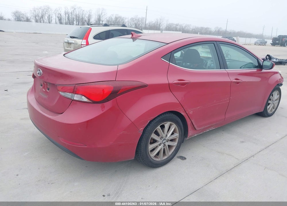 2015 HYUNDAI ELANTRA SE VIN: KMHDH4AEXFU446469
