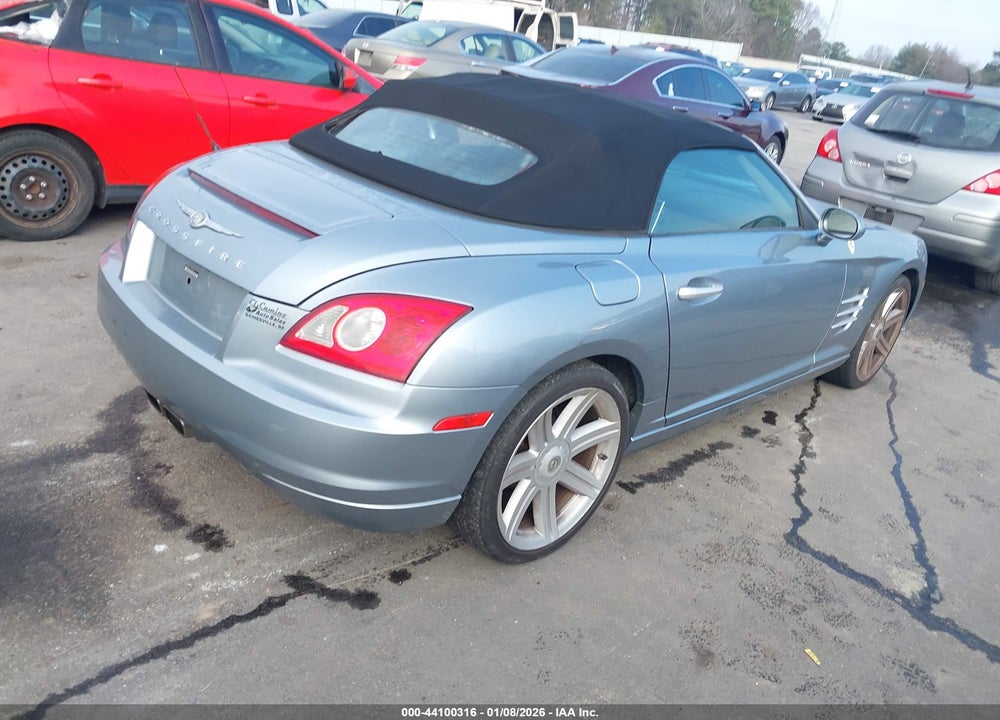 2005 CHRYSLER CROSSFIRE LIMITED VIN: 1C3AN65L35X025876