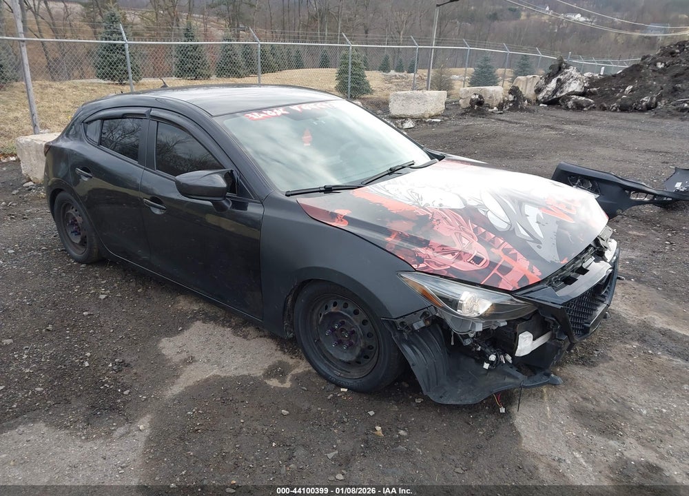 2014 MAZDA 3 I SPORT VIN: JM1BM1K74E1182381