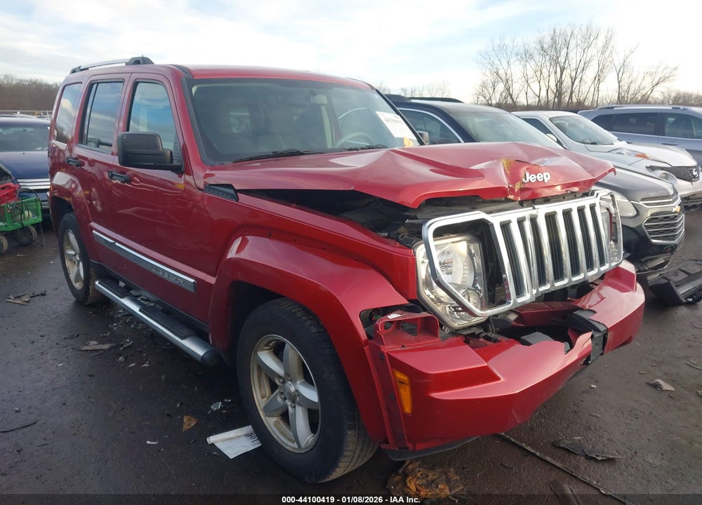 2008 JEEP LIBERTY LIMITED EDITION VIN: 1J8GN58KX8W289795
