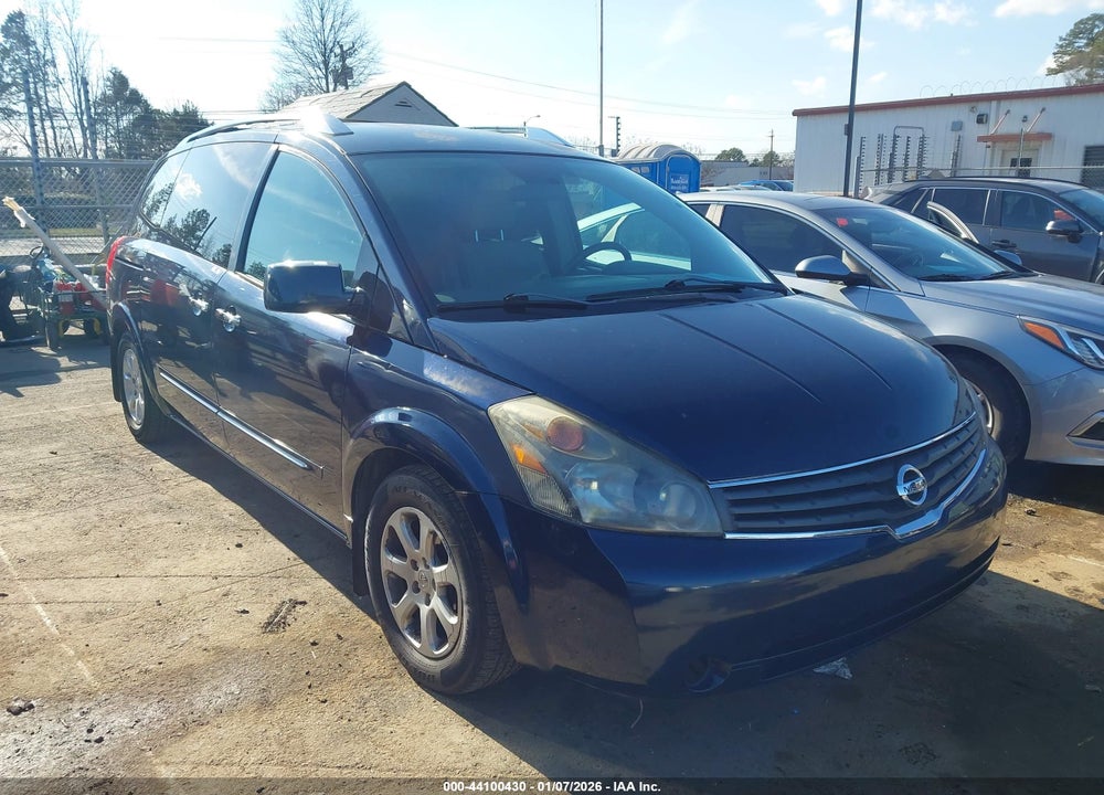 2008 NISSAN QUEST 3.5 S VIN: 5N1BV28U88N111466