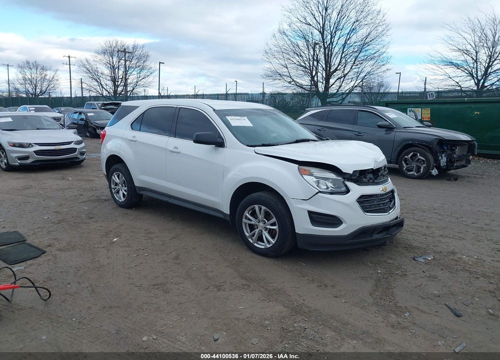 2017 CHEVROLET EQUINOX LS VIN: 2GNFLEEK5H6281618