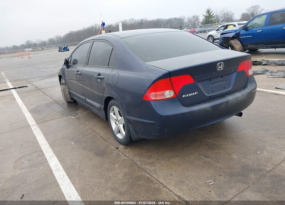 2007 HONDA CIVIC EX VIN: 1HGFA16897L091449