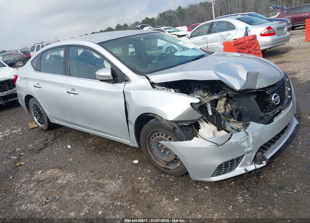 2017 NISSAN SENTRA SV VIN: 3N1AB7AP3HY324776