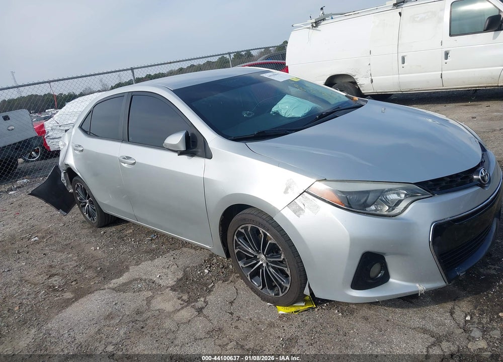 2016 TOYOTA COROLLA S VIN: 5YFBURHE6GP442475