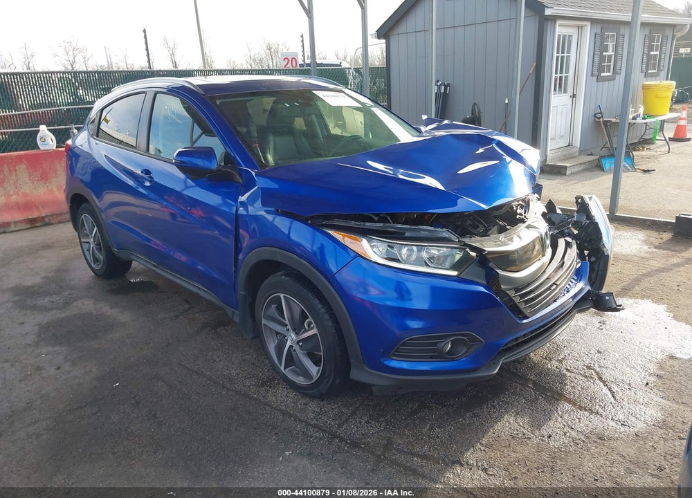2021 HONDA HR-V AWD EX-L VIN: 3CZRU6H79MM738635