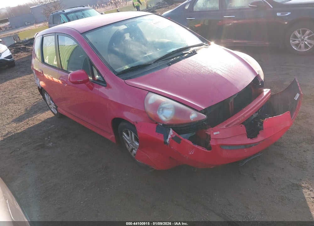 2008 HONDA FIT SPORT VIN: JHMGD38628S028426