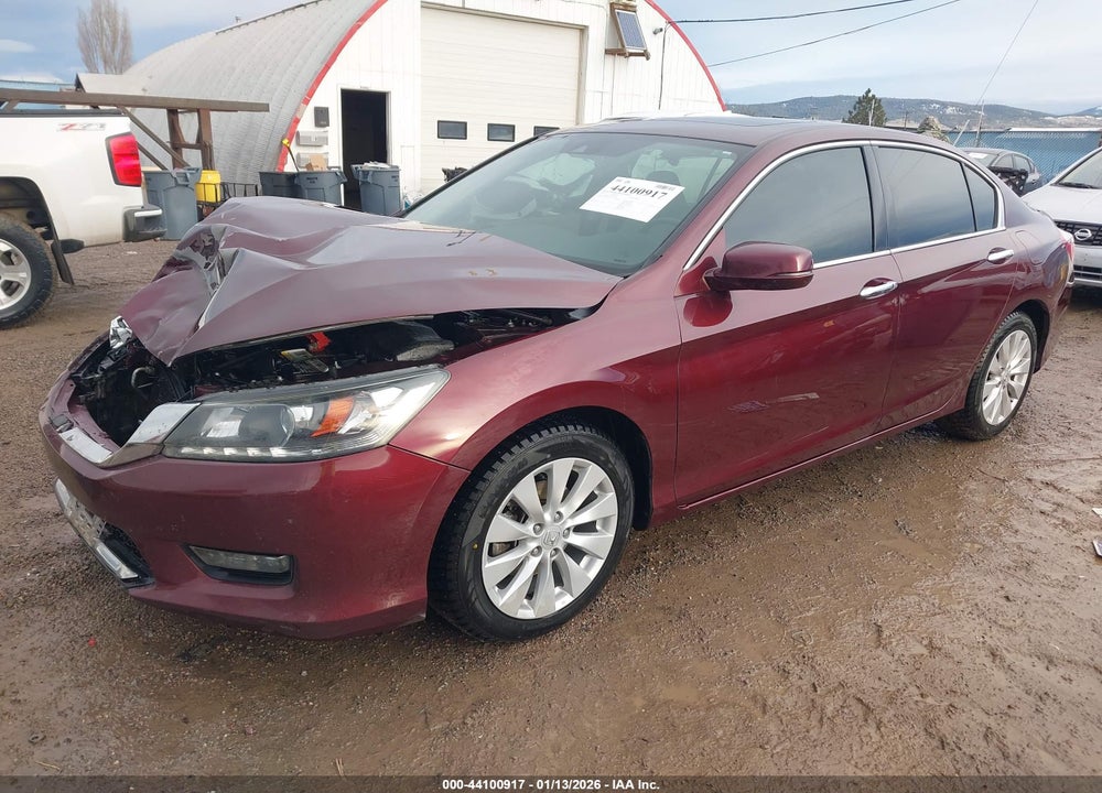 2014 HONDA ACCORD EX-L V-6 VIN: 1HGCR3F82EA015989