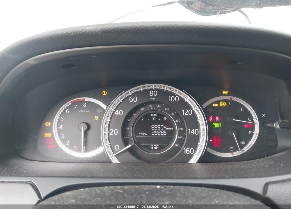 2014 HONDA ACCORD EX-L V-6 VIN: 1HGCR3F82EA015989