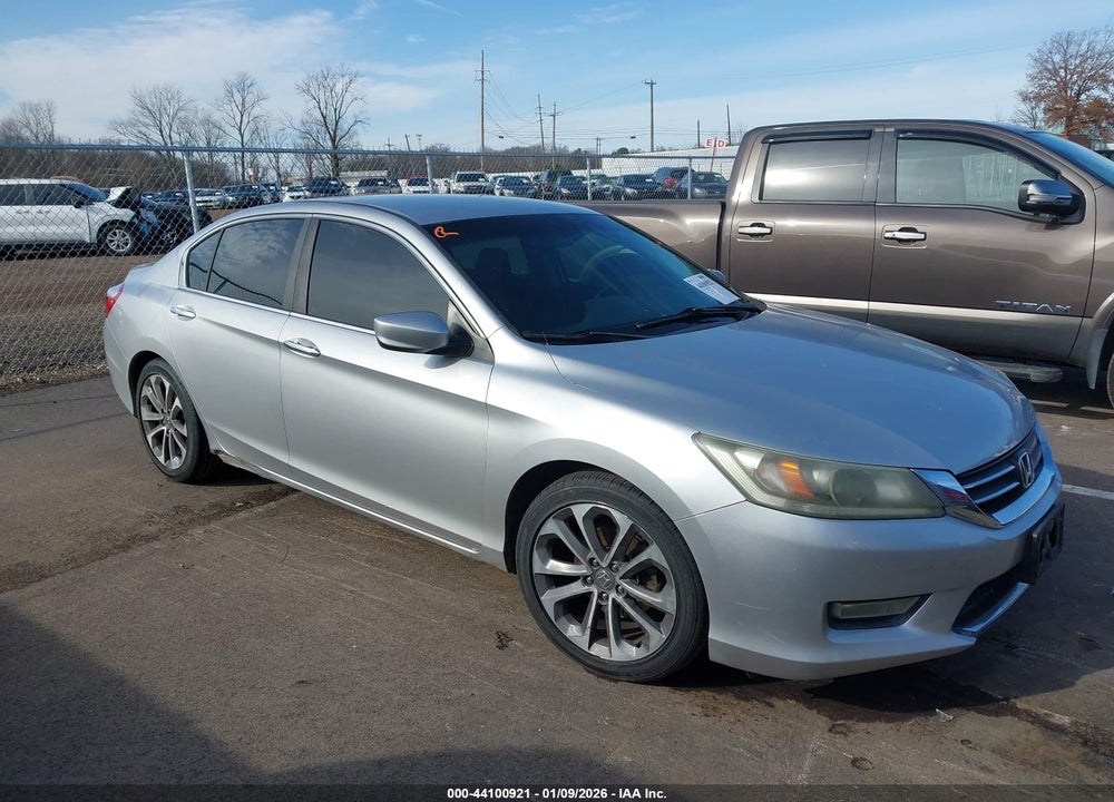 2013 HONDA ACCORD SPORT VIN: 1HGCR2F50DA183001