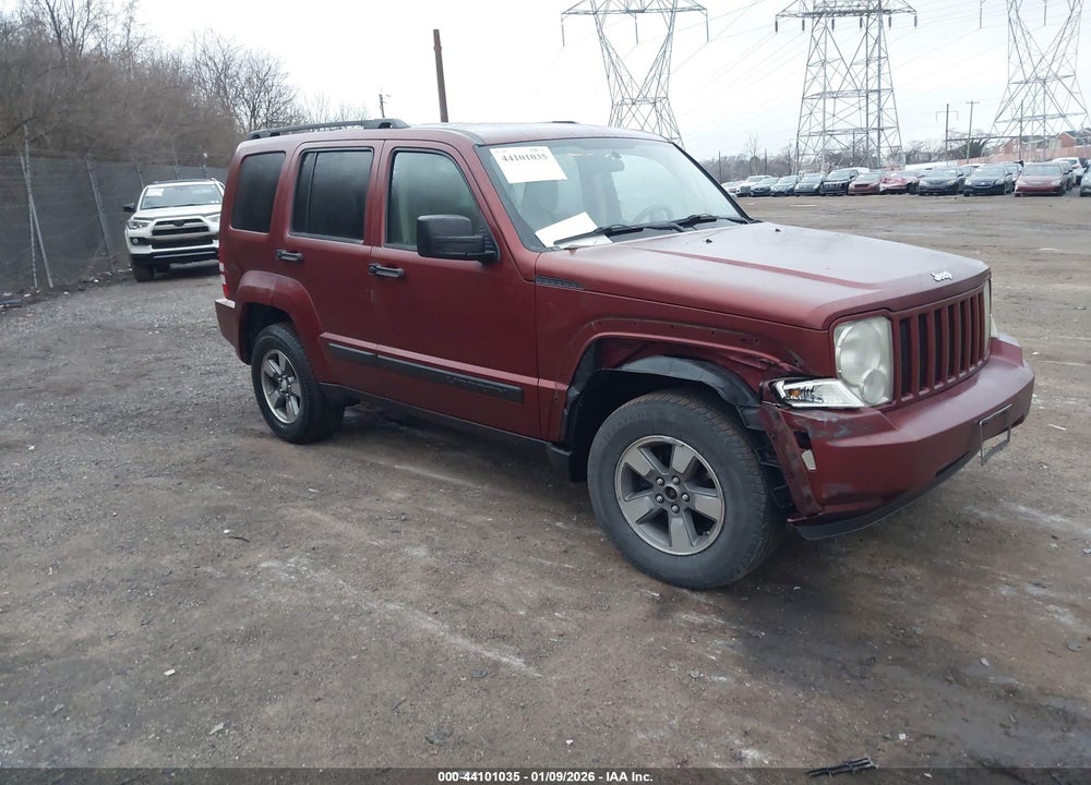 2008 JEEP LIBERTY SPORT VIN: 1J8GN28K98W239890