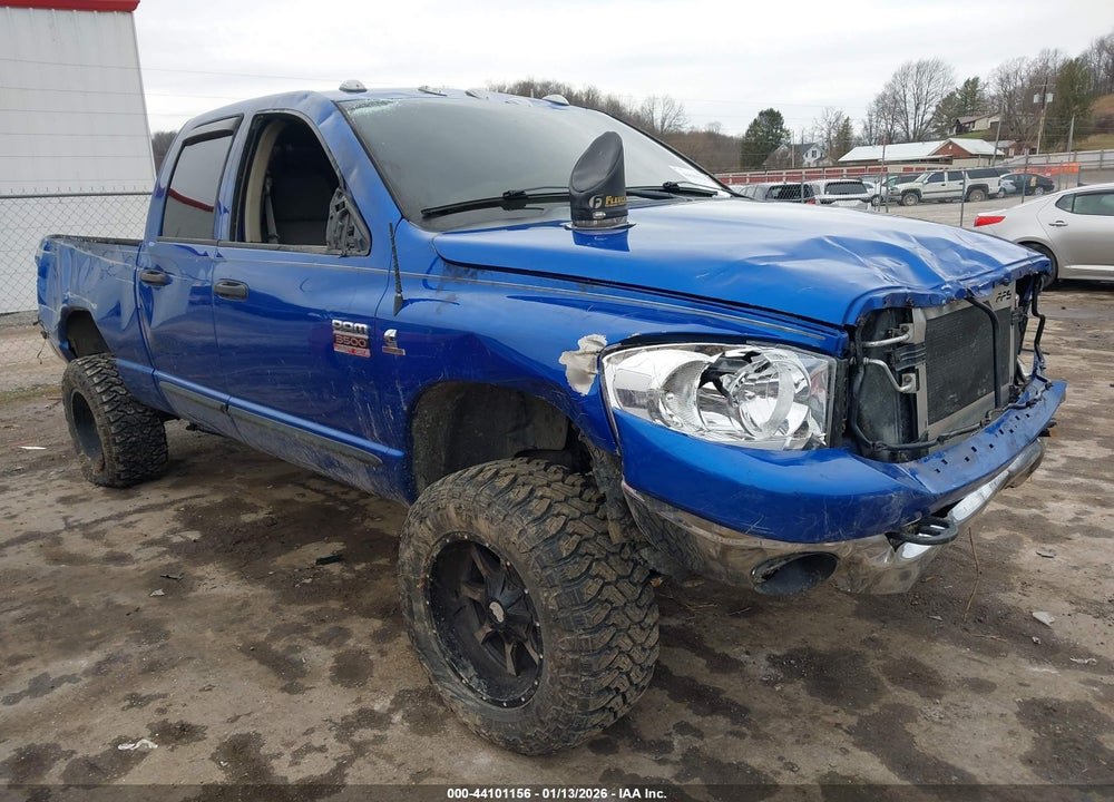 2007 DODGE RAM 3500 SLT/TRX4 OFF ROAD/SPORT VIN: 3D7MX38AX7G812400