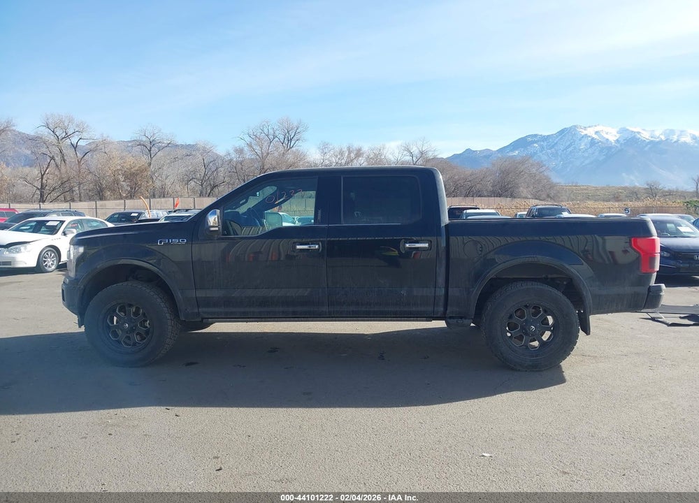 2018 FORD F-150 PLATINUM VIN: 1FTEW1EG2JFB28626