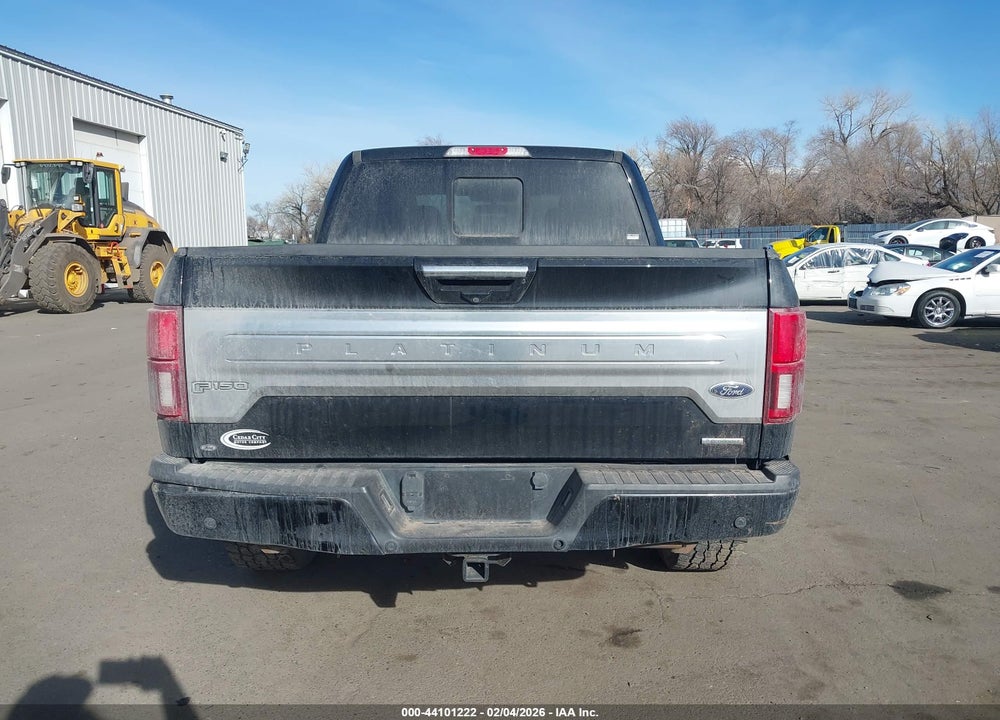 2018 FORD F-150 PLATINUM VIN: 1FTEW1EG2JFB28626