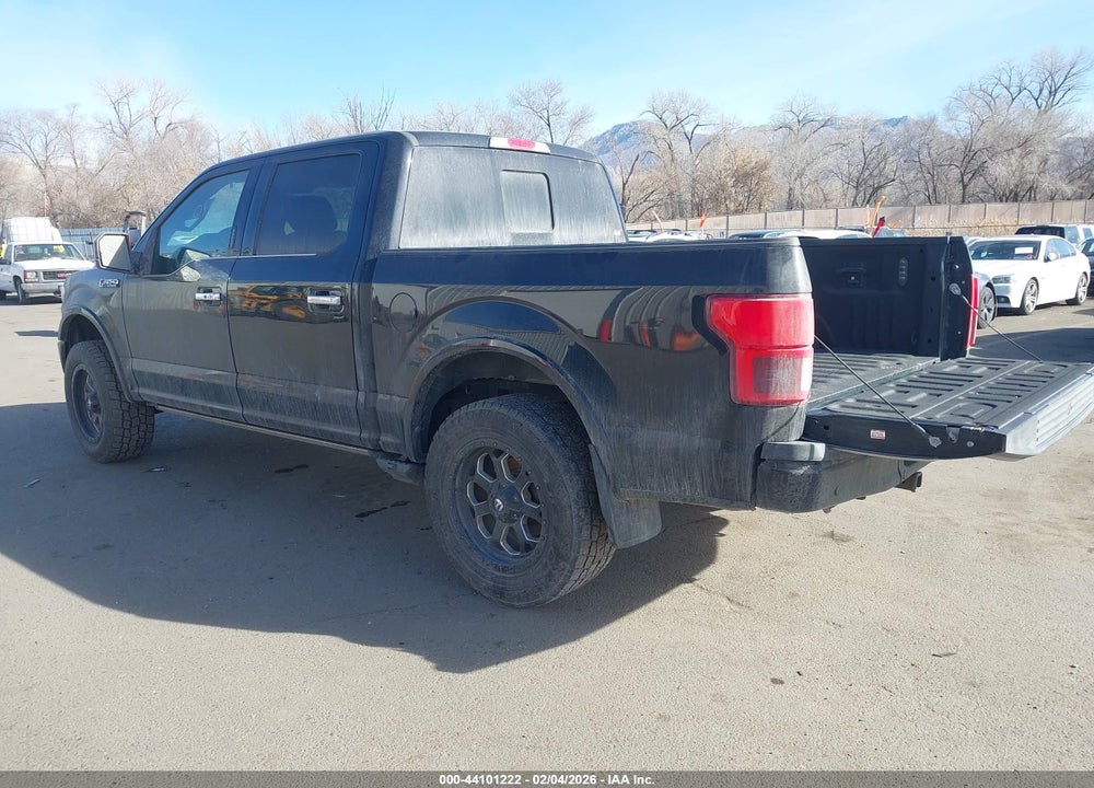 2018 FORD F-150 PLATINUM VIN: 1FTEW1EG2JFB28626