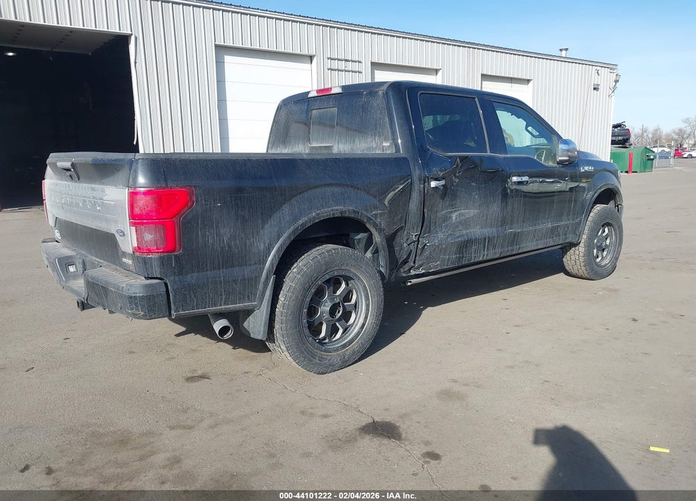 2018 FORD F-150 PLATINUM VIN: 1FTEW1EG2JFB28626