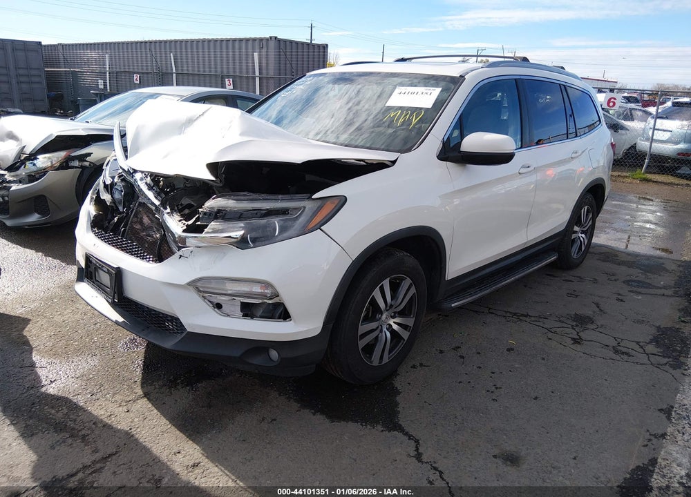 2016 HONDA PILOT EX-L VIN: 5FNYF6H75GB030449