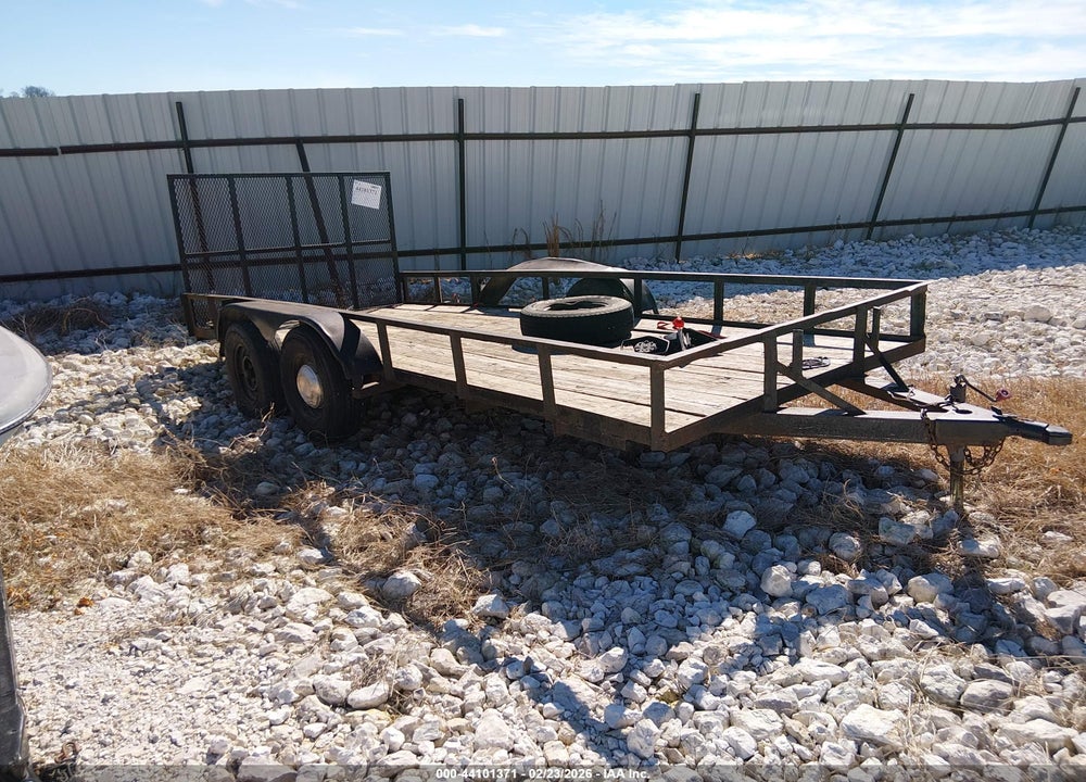 2006 TRAILER HOME 16' UTILITY VIN: ARKAVTL0060396209
