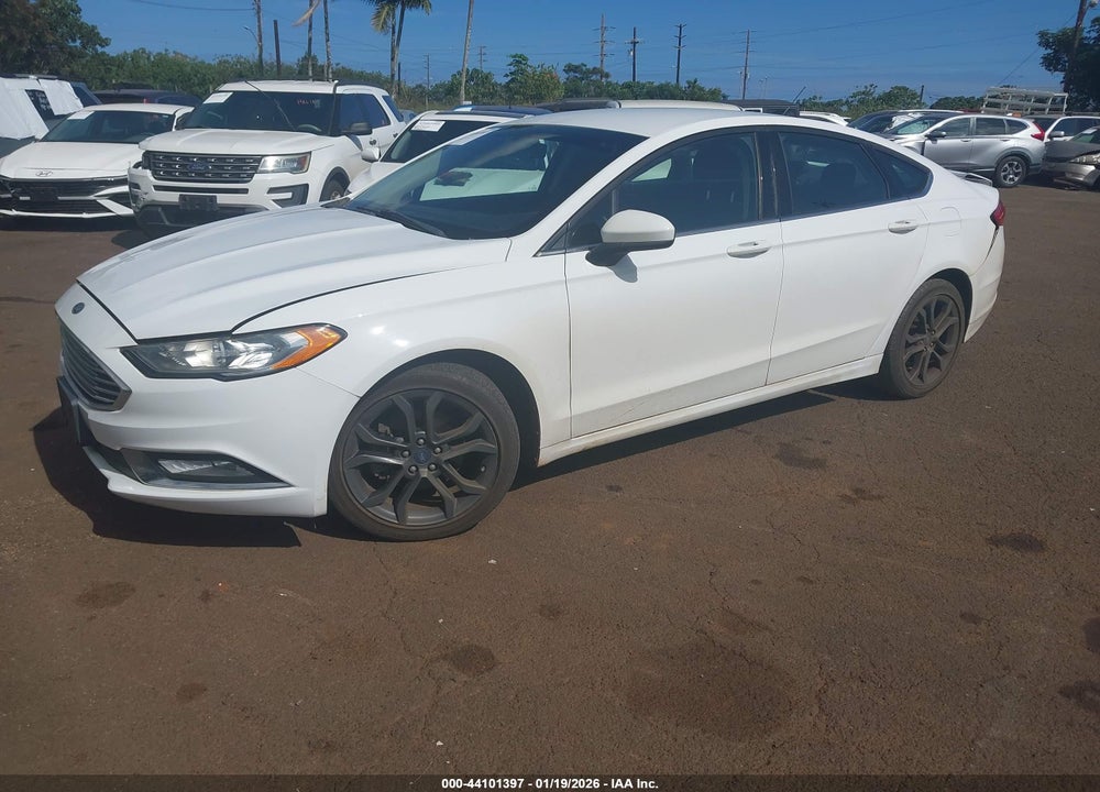 2018 FORD FUSION S VIN: 3FA6P0G7XJR241368