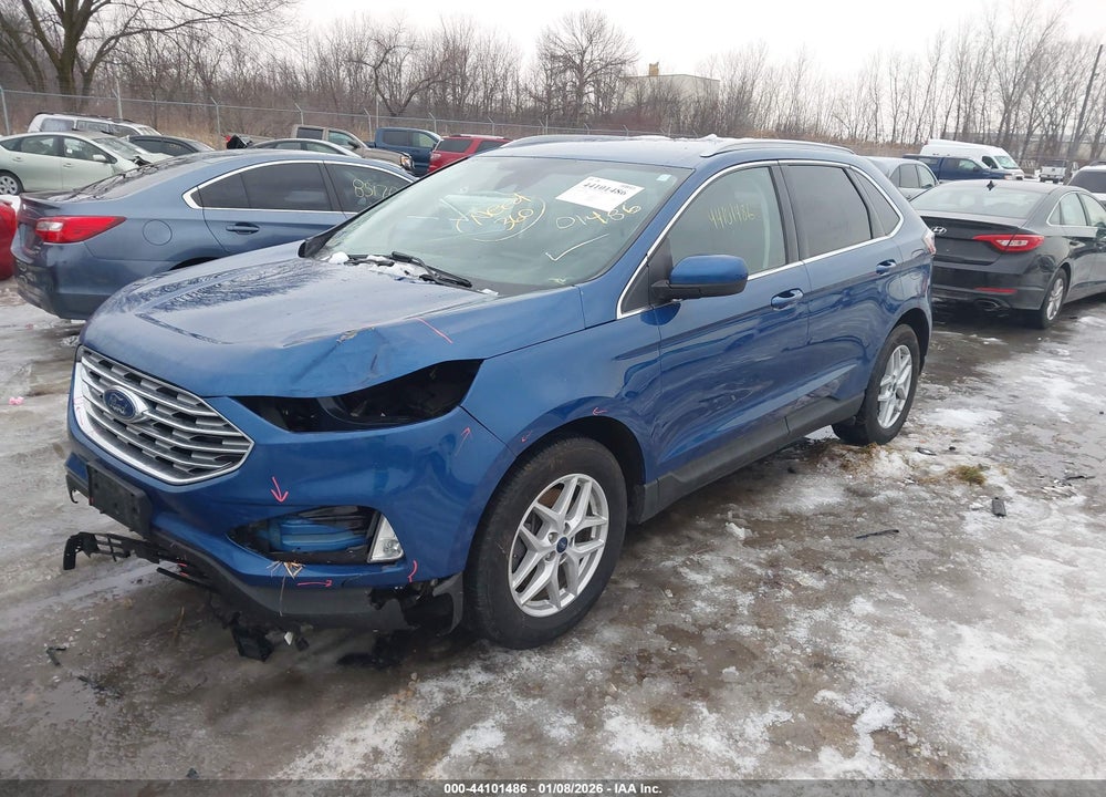 2022 FORD EDGE SEL VIN: 2FMPK4J98NBA01833