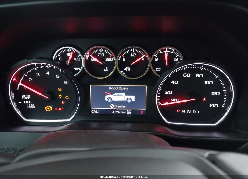 2022 CHEVROLET SILVERADO 1500 LTD 4WD  SHORT BED RST VIN: 3GCUYEED1NG102882