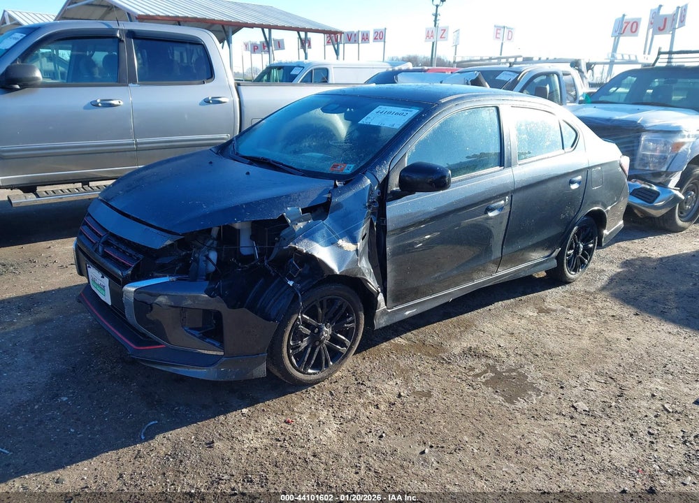2024 MITSUBISHI MIRAGE G4 BLACK EDITION VIN: ML32FUFJ7RHF08842