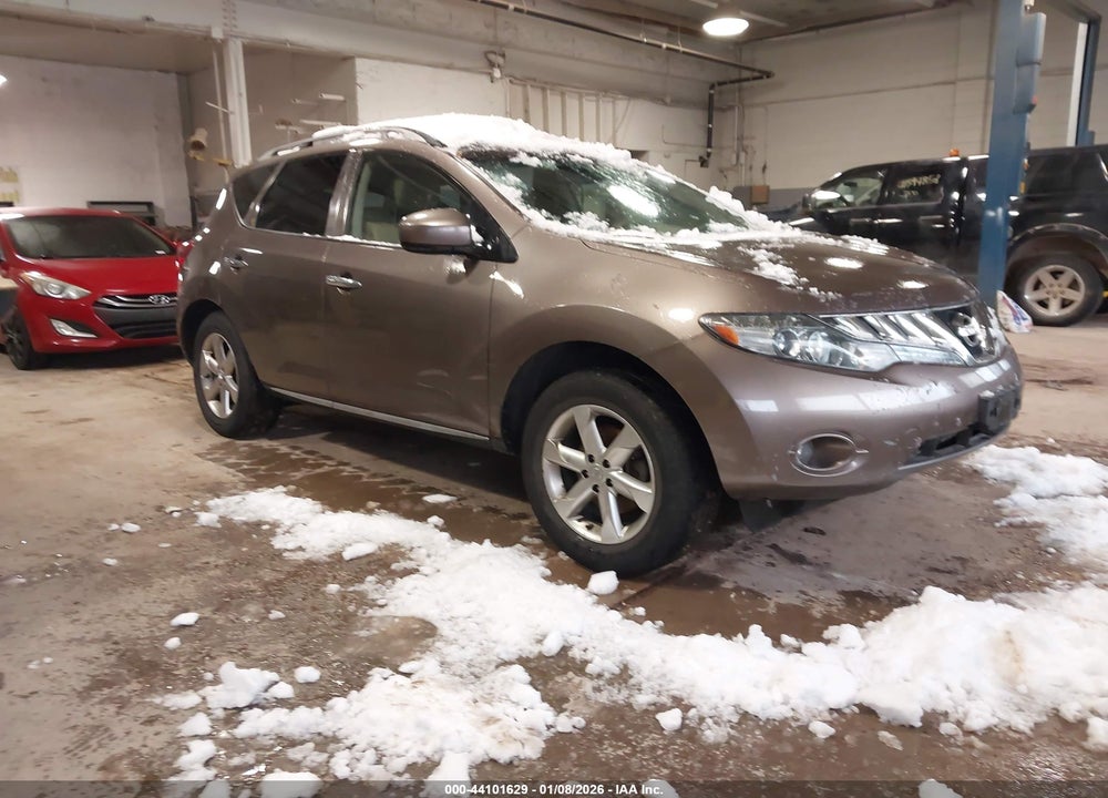 2010 NISSAN MURANO SL VIN: JN8AZ1MW0AW123833