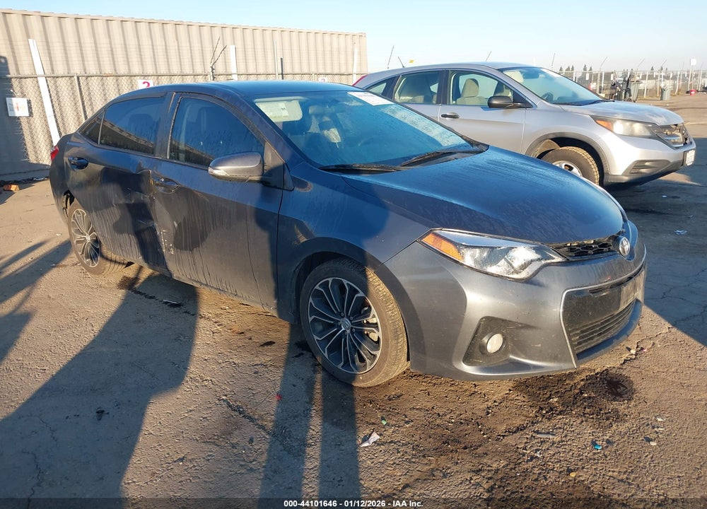2016 TOYOTA COROLLA S PLUS VIN: 2T1BURHE6GC545993