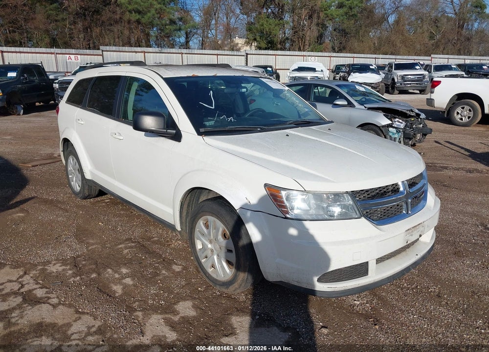 2013 DODGE JOURNEY SE VIN: 3C4PDCABXDT684696