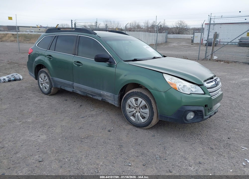 2013 SUBARU OUTBACK 2.5I VIN: 4S4BRBAC4D3312678