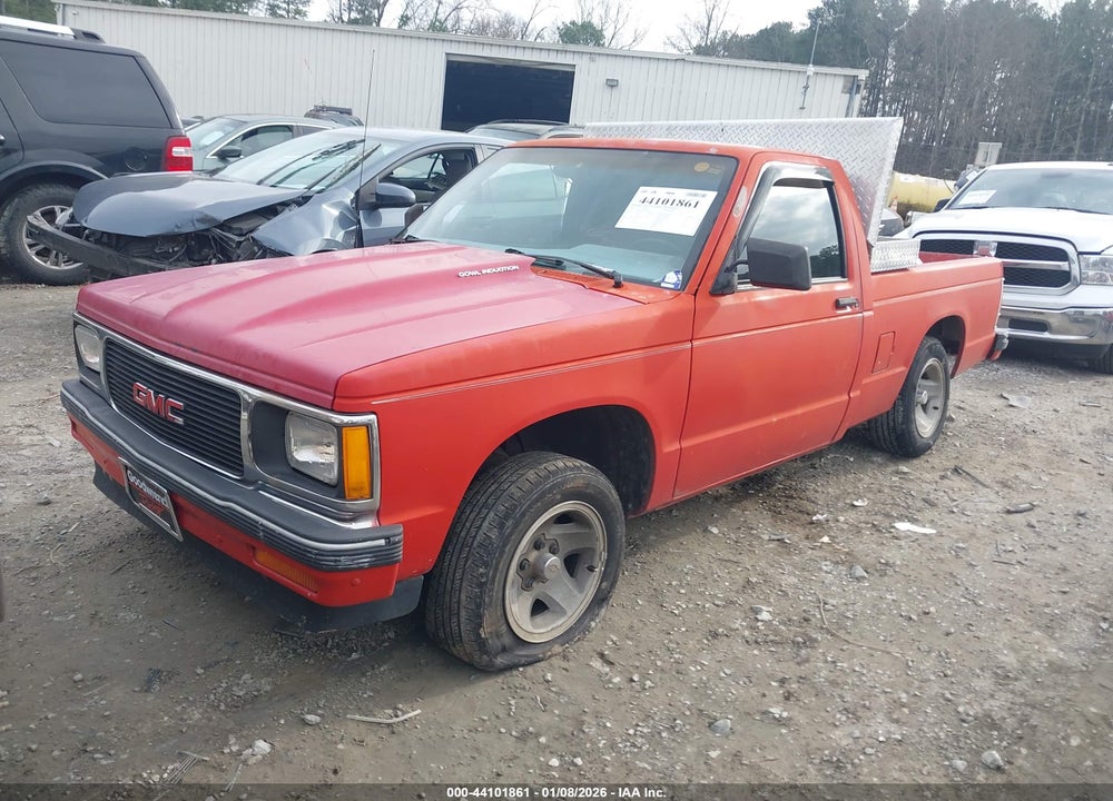 1991 GMC SONOMA VIN: 1GTCS14Z0M8544589
