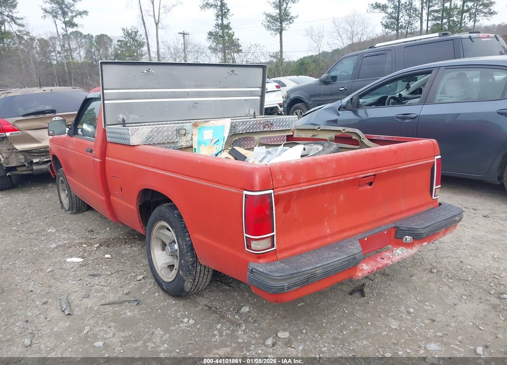 1991 GMC SONOMA VIN: 1GTCS14Z0M8544589