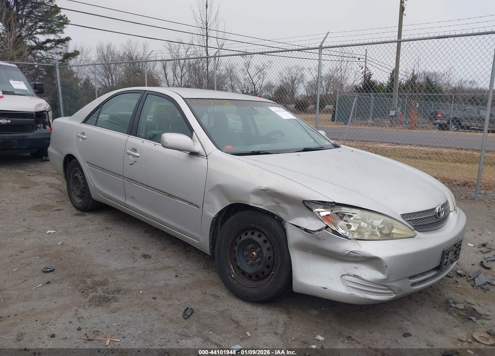 2003 TOYOTA CAMRY LE VIN: 4T1BE32K13U765141