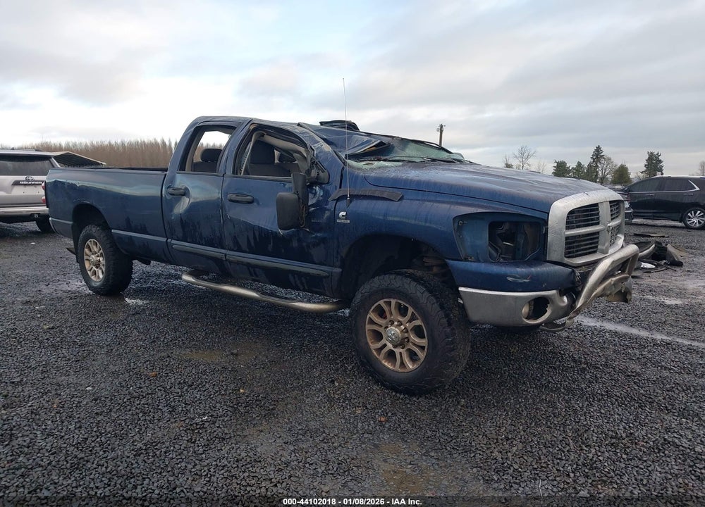 2007 DODGE RAM 2500 SLT/SPORT VIN: 3D7KS28A67G832580
