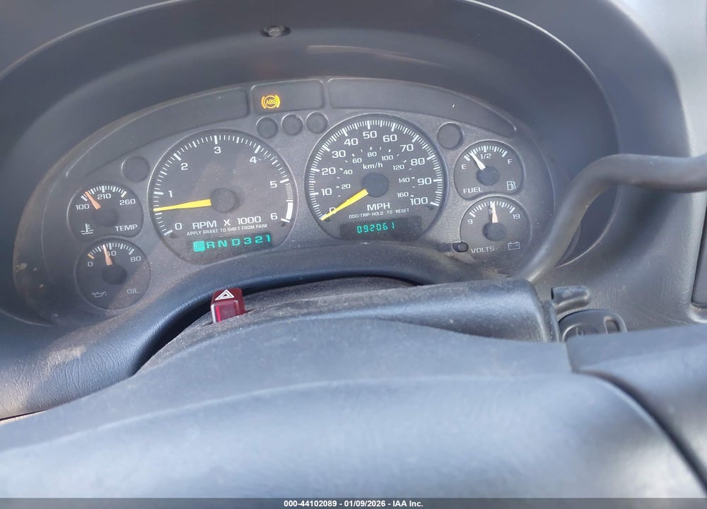 2000 CHEVROLET S-10 LS VIN: 1GCCS19W1YK115050