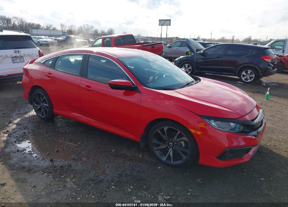 2019 HONDA CIVIC SPORT VIN: 2HGFC2F80KH527868