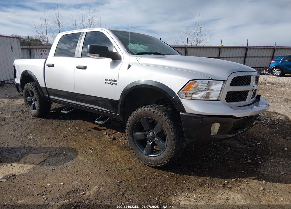 2016 RAM 1500 OUTDOORSMAN VIN: 1C6RR7LG8GS274437