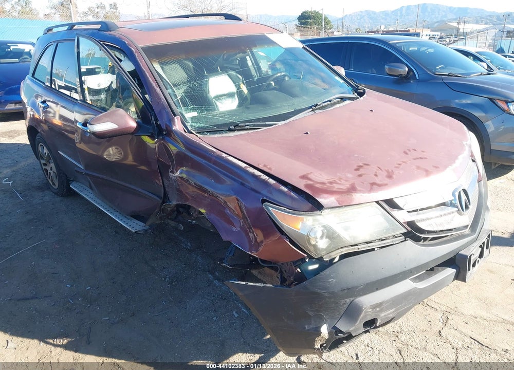 2007 ACURA MDX TECHNOLOGY PACKAGE VIN: 2HNYD28397H502314