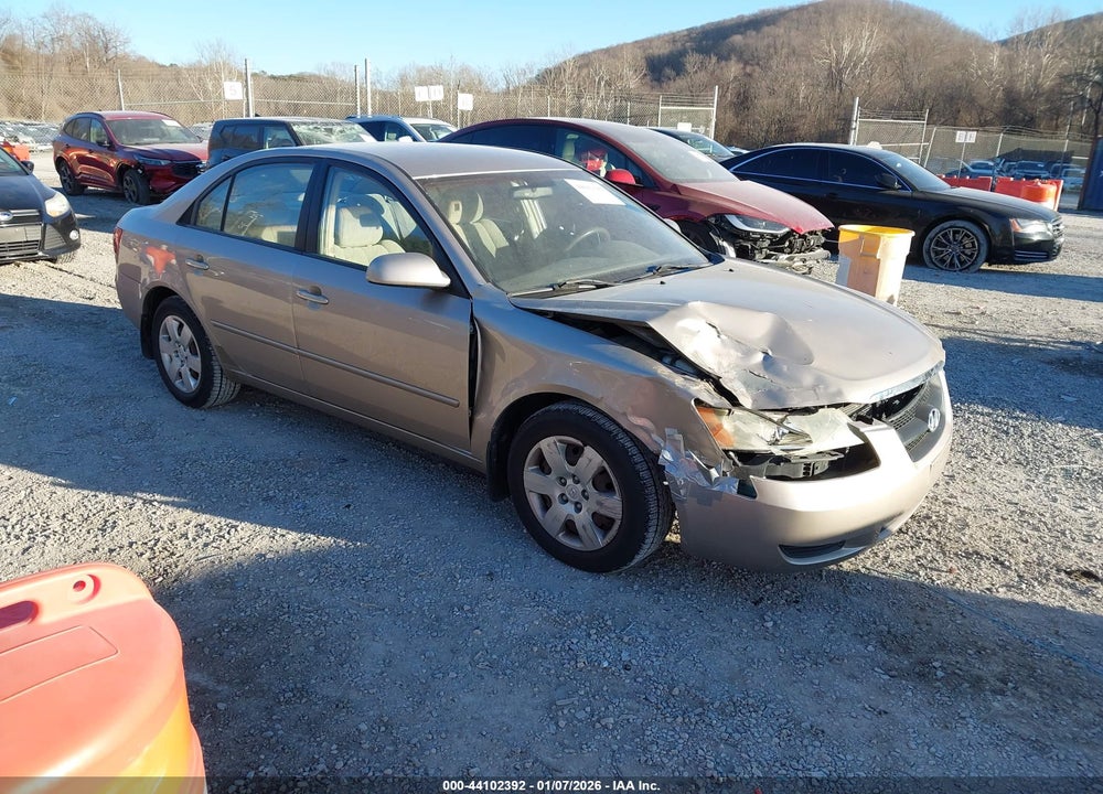 2007 HYUNDAI SONATA GLS VIN: 5NPET46C57H182474