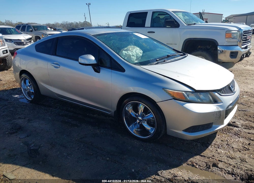 2012 HONDA CIVIC LX VIN: 2HGFG3B5XCH556849