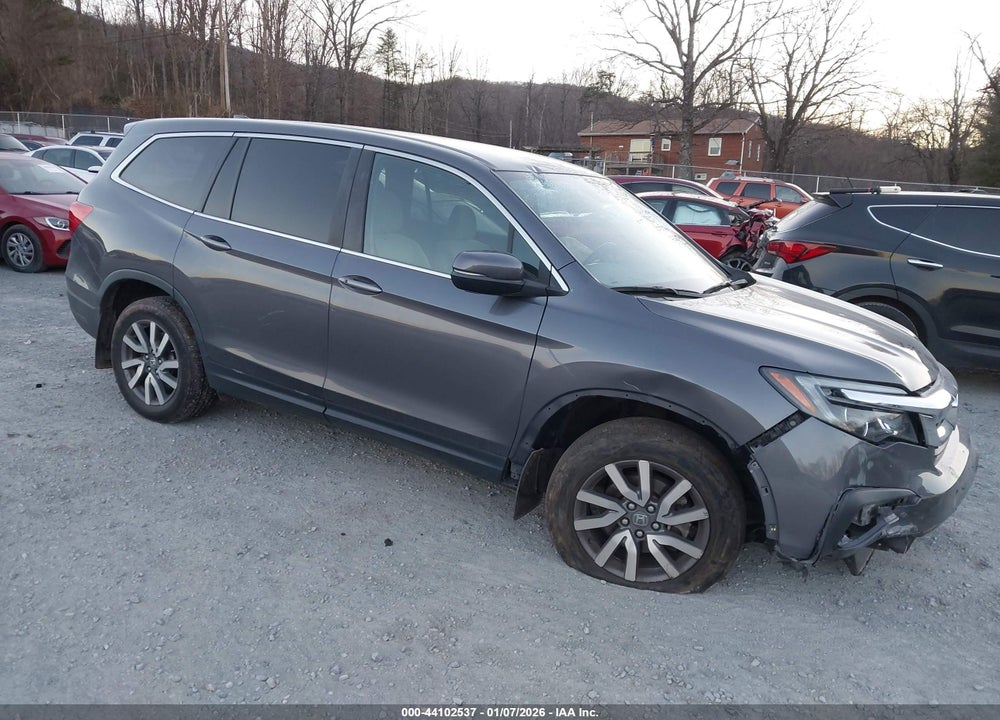 2019 HONDA PILOT EX VIN: 5FNYF5H39KB021639