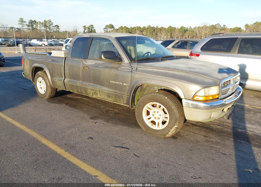 2002 DODGE DAKOTA SLT VIN: 1B7GL42N72S600866