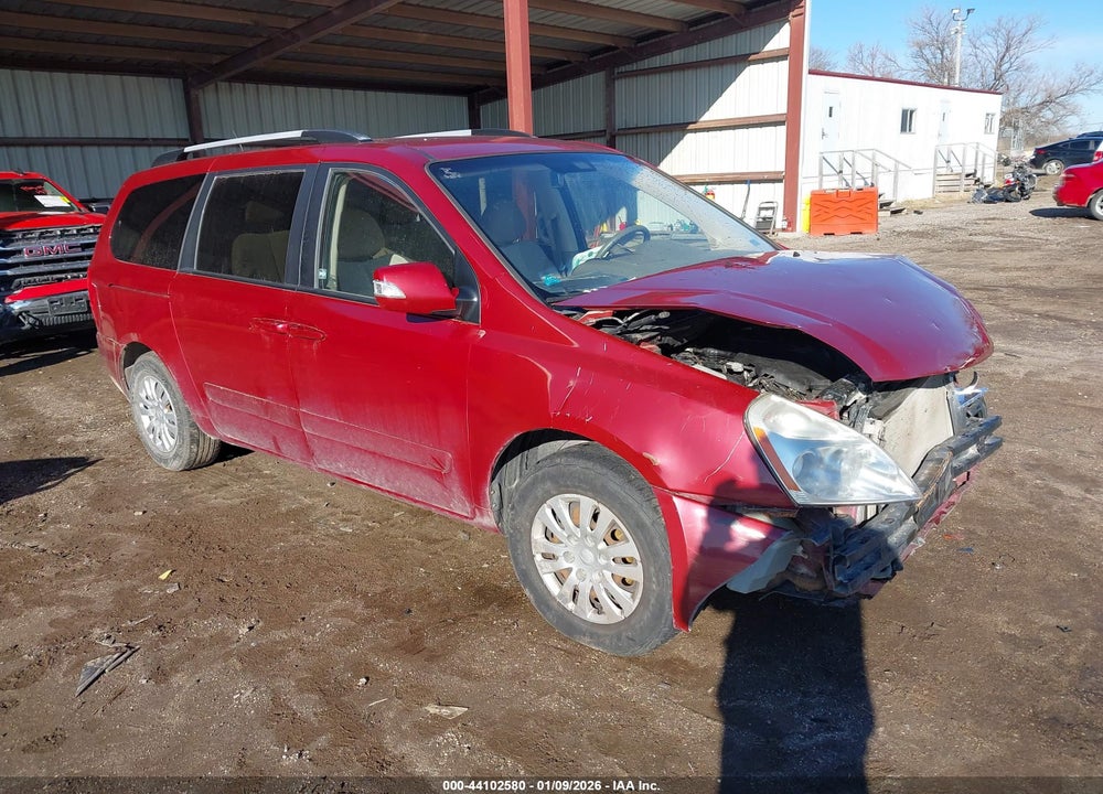 2012 KIA SEDONA LX VIN: KNDMG4C77C6415721