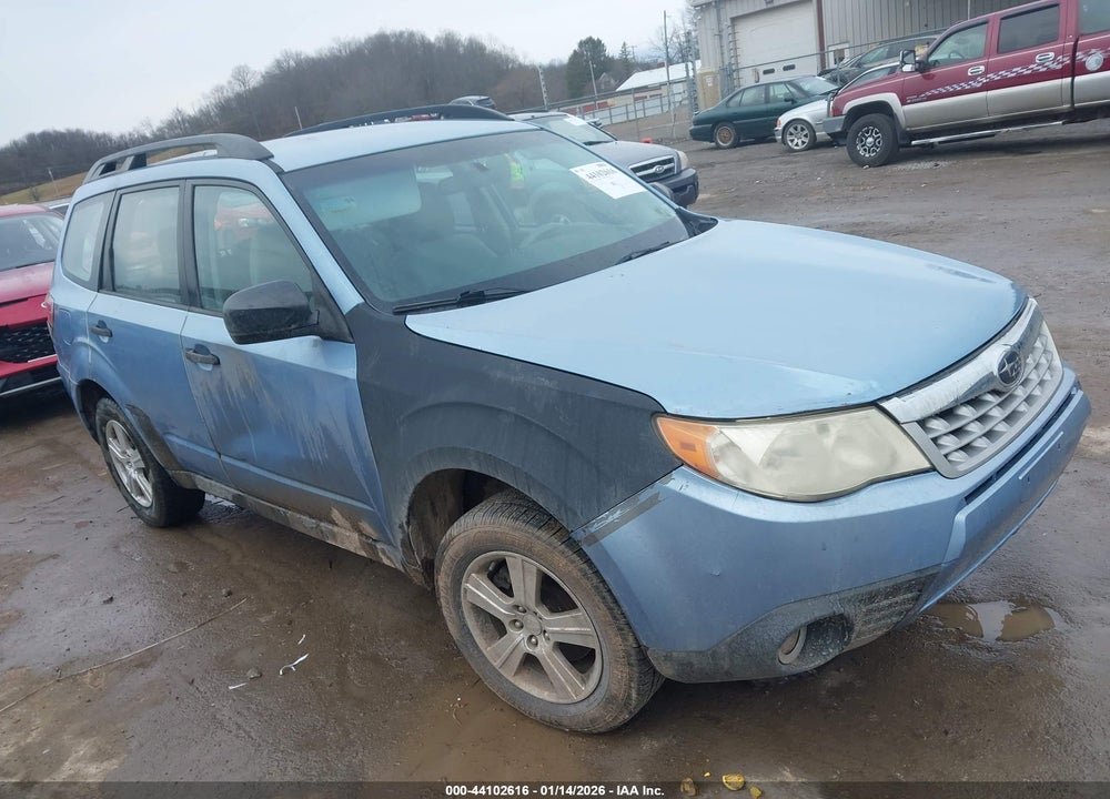 2011 SUBARU FORESTER 2.5X VIN: JF2SHABC1BH753251