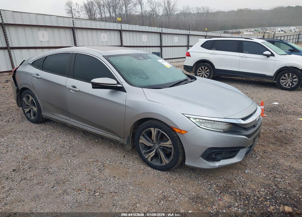 2016 HONDA CIVIC TOURING VIN: 19XFC1F98GE018079