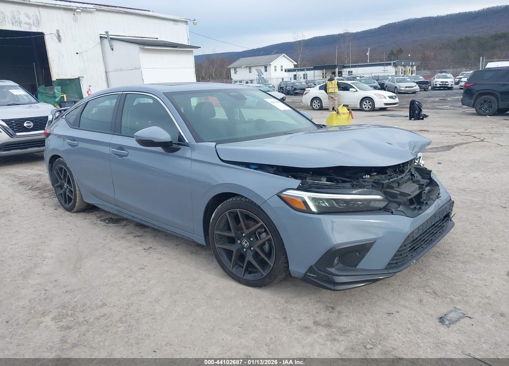 2022 HONDA CIVIC SPORT TOURING VIN: 19XFL1H86NE018356