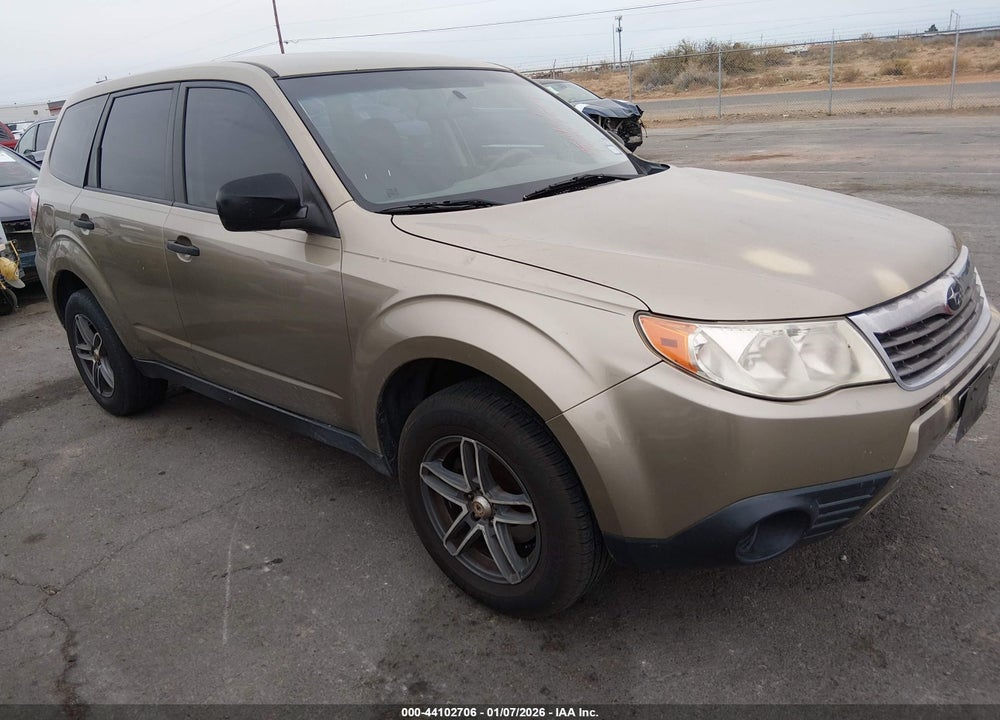 2009 SUBARU FORESTER (NATL) X VIN: JF2SH61619H792702