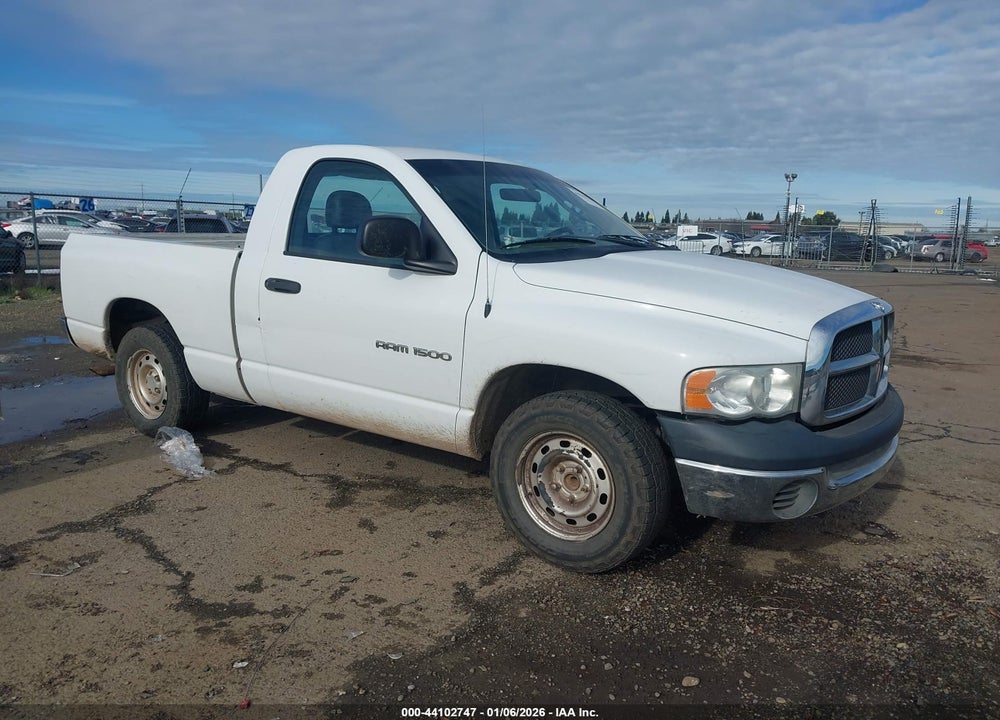 2005 DODGE RAM 1500 ST VIN: 1D7HA16K25J628714