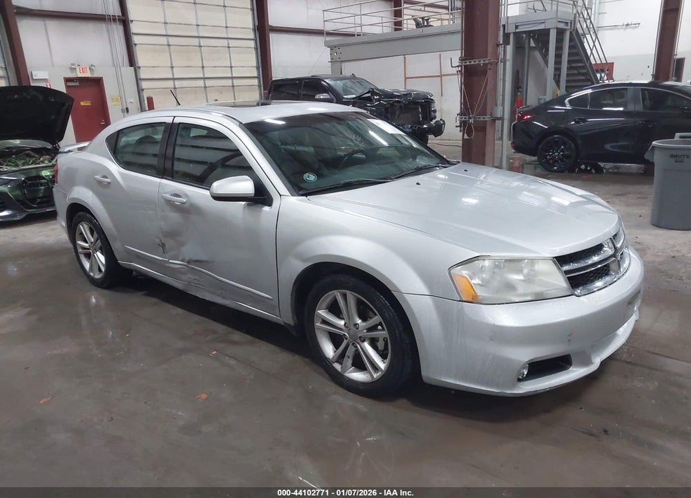 2012 DODGE AVENGER SXT PLUS VIN: 1C3CDZEG0CN309880