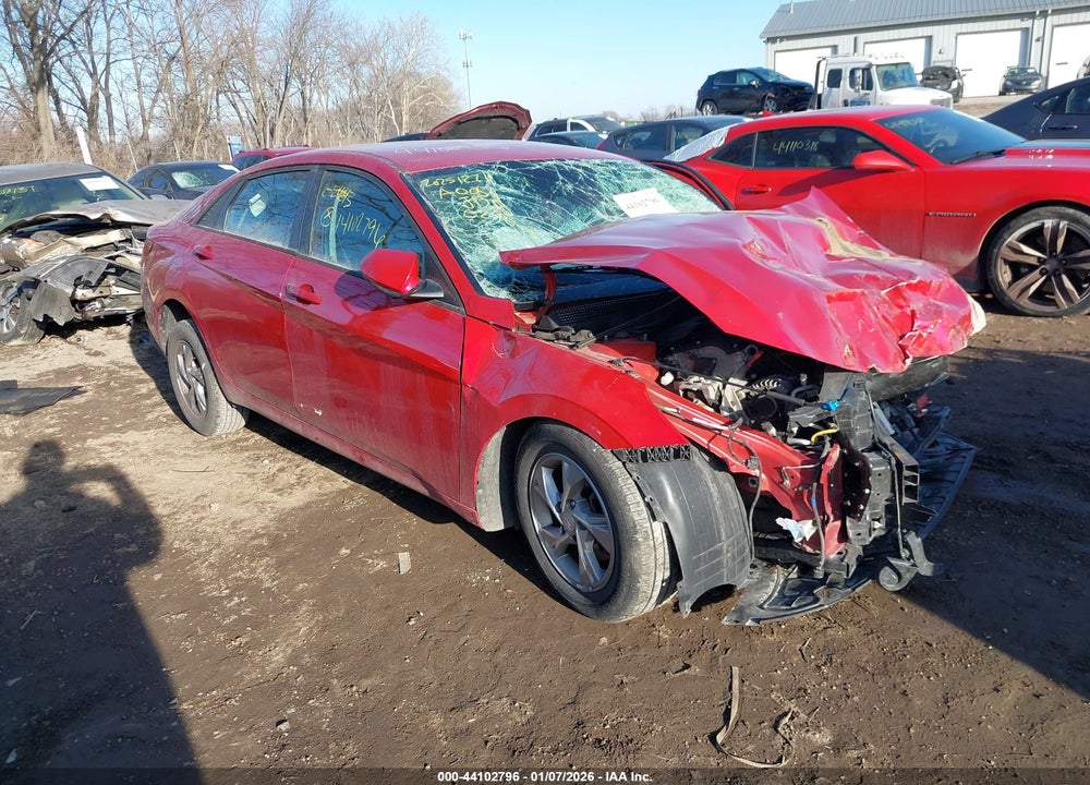 2021 HYUNDAI ELANTRA SE VIN: 5NPLL4AG6MH024643